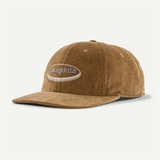 Patagonia Corduroy Cap oval logo coiander brown